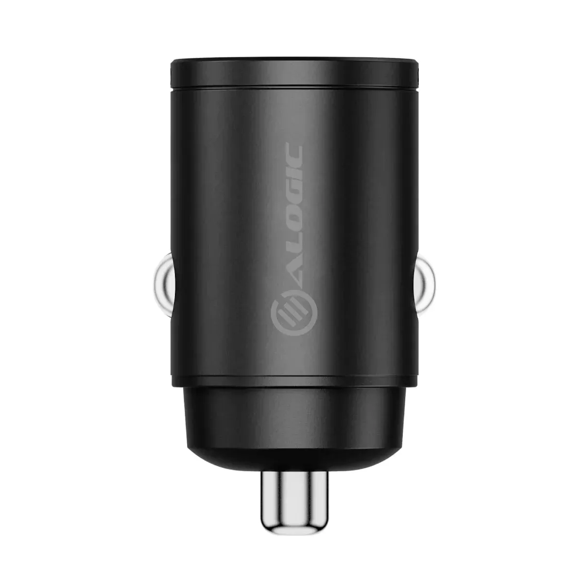 30W Rapid Power Mini Car Charger with USB-C and USB-A