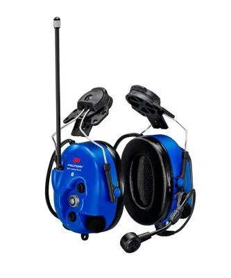 3M PELTOR WS LiteCom PRO III Headset - Hard Hat Attached - Intrinsically Safe - MT73H7P3E4D10NA-50