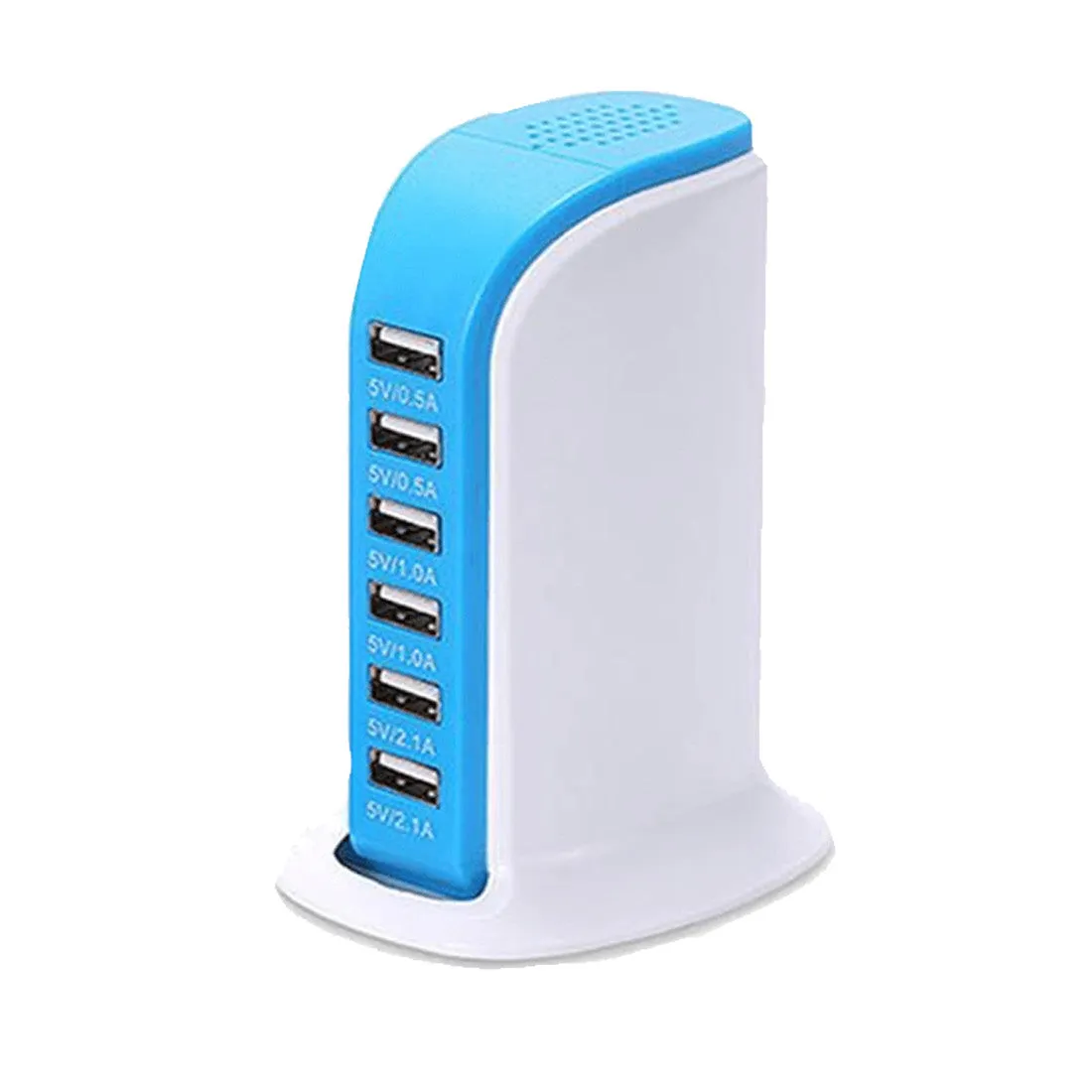 6-Port USB Charging Station