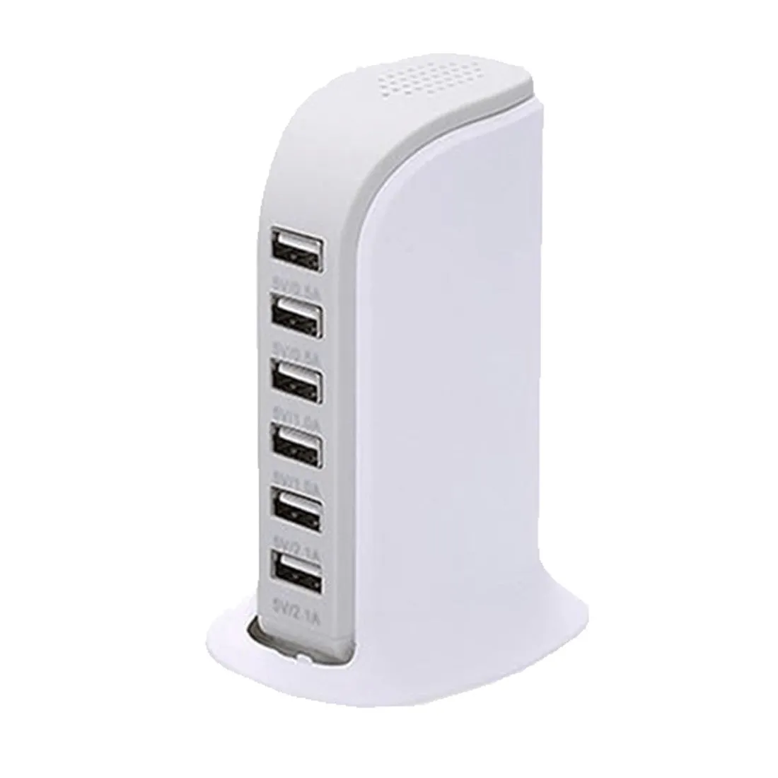 6-Port USB Charging Station