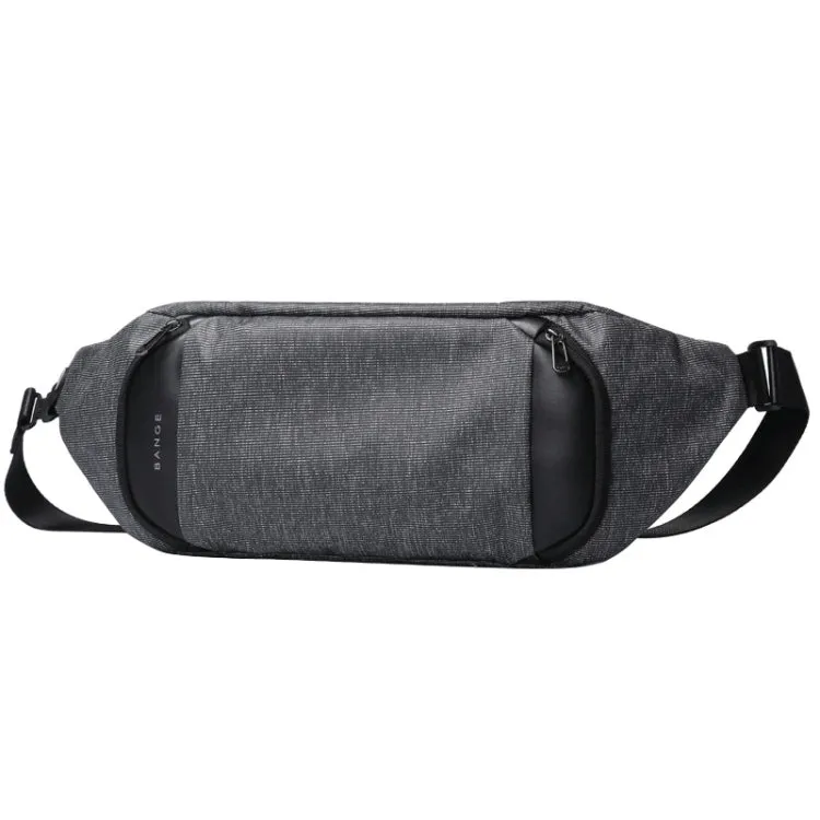 BANGE BG-2556 Men Chest Bag Thin Casual Messenger Bag(Gray)