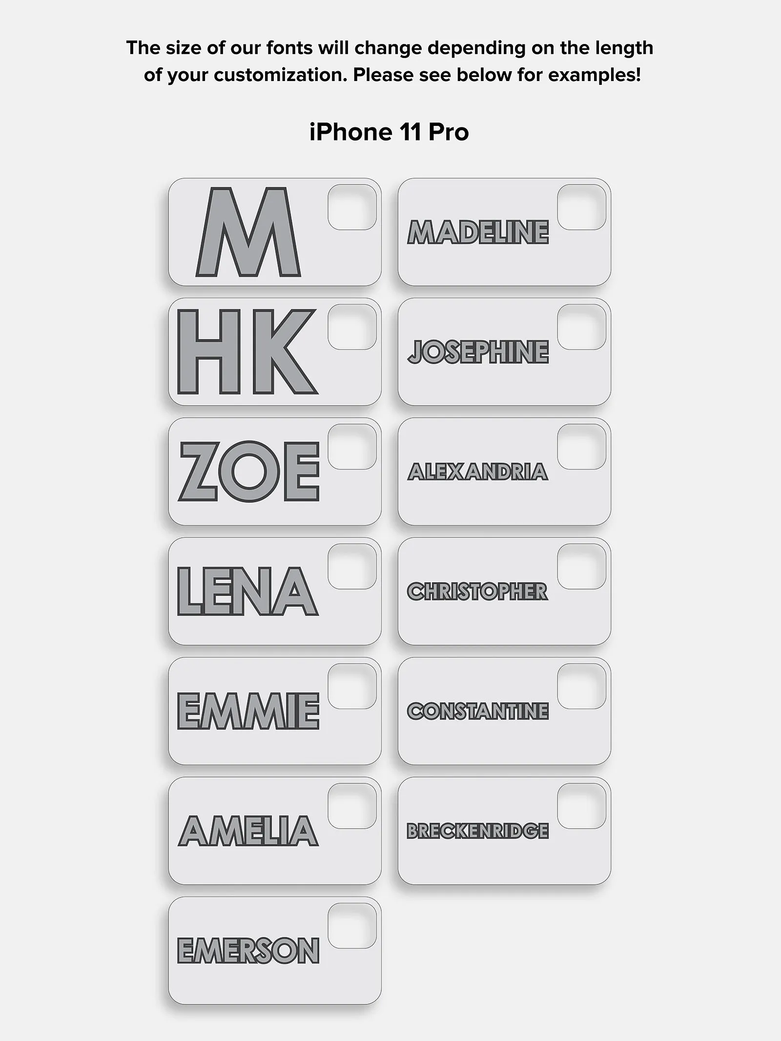 Block Font Custom IPhone Case - Green/Light Pink