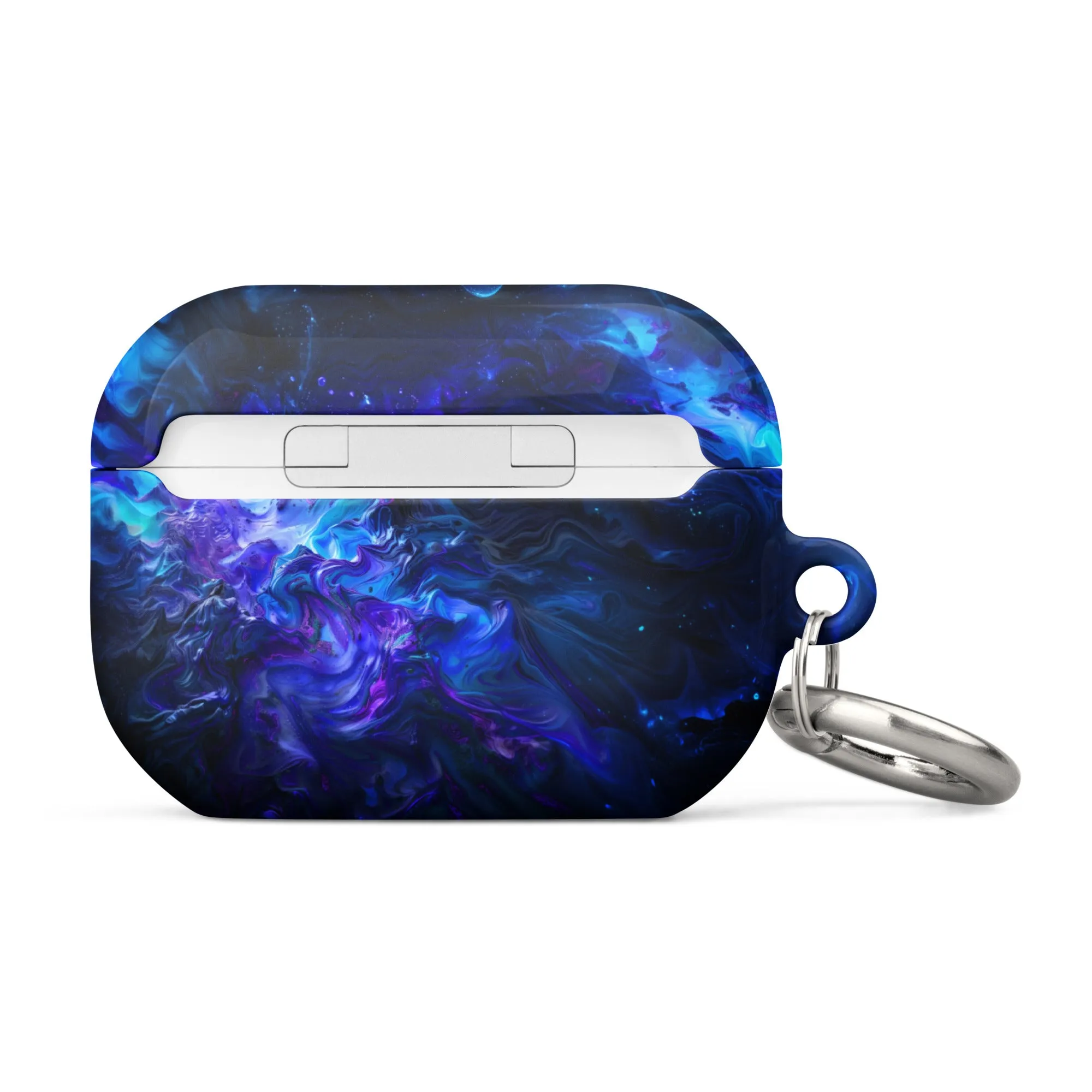 Electric Blue and Purple Swirls Case for AirPods®