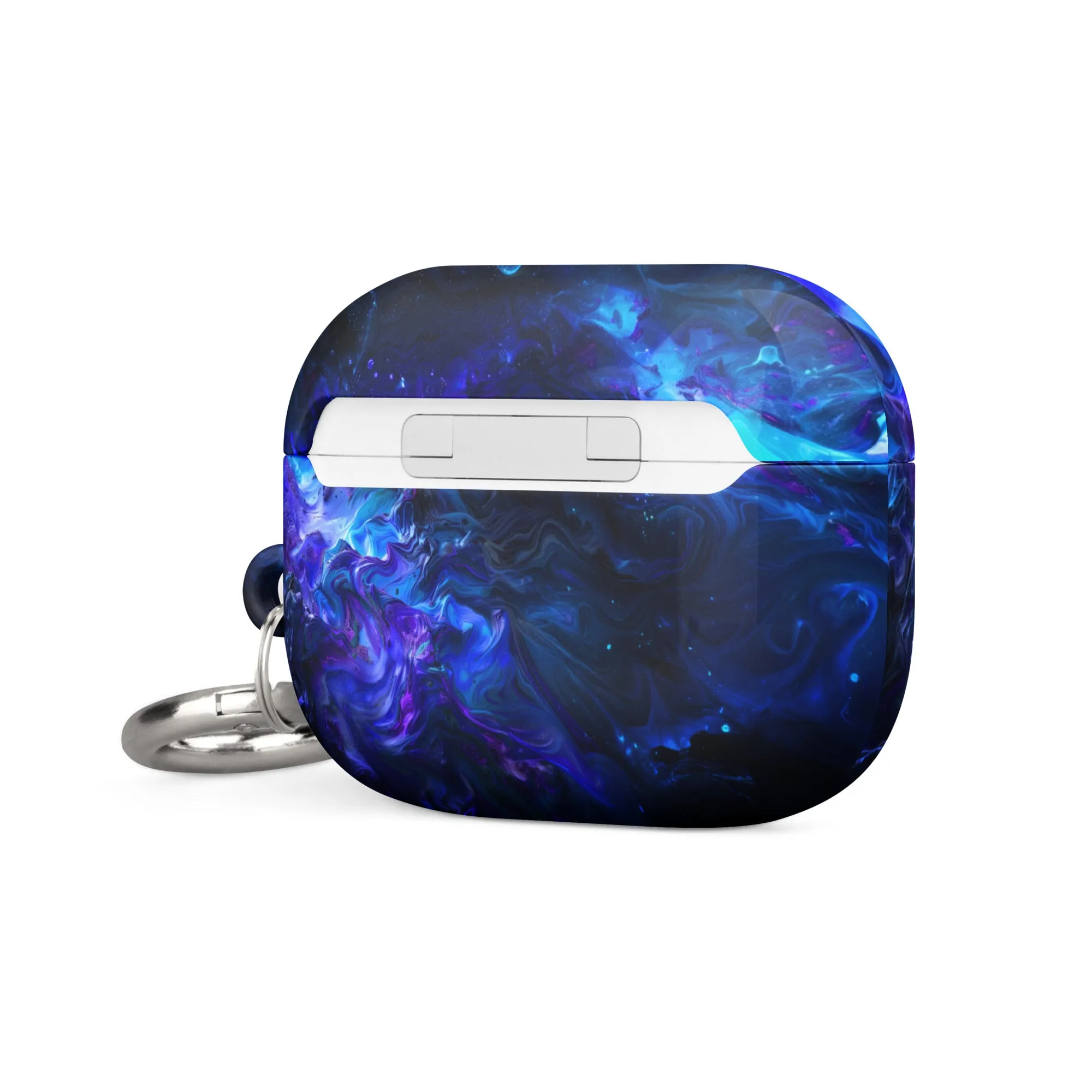 Electric Blue and Purple Swirls Case for AirPods®