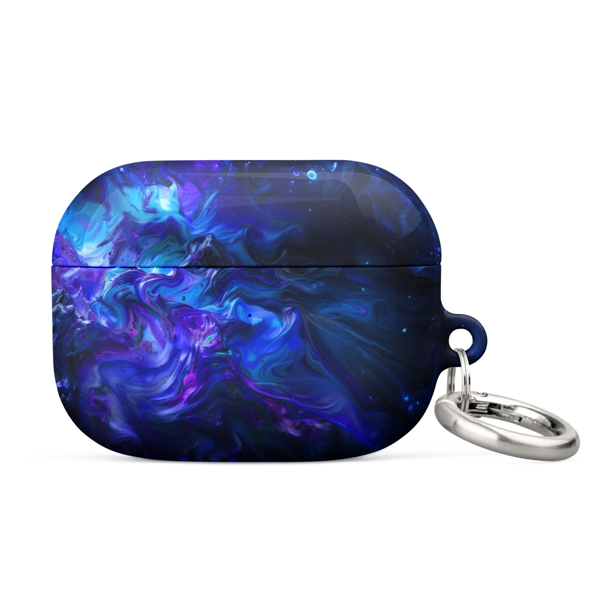 Electric Blue and Purple Swirls Case for AirPods®