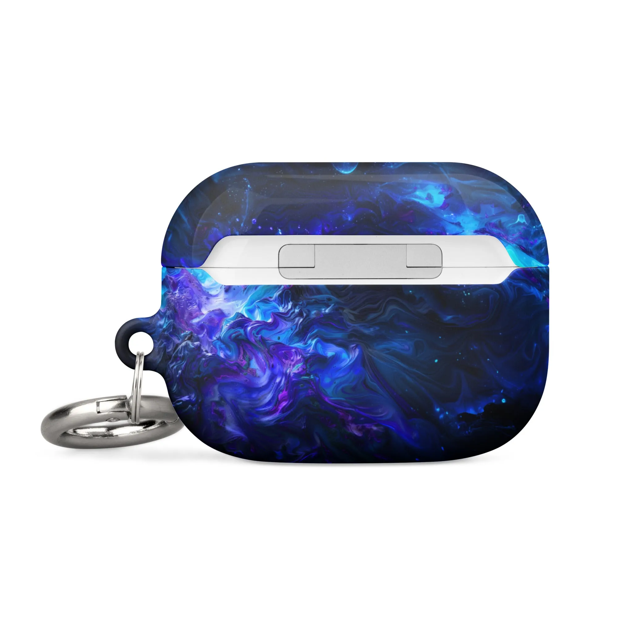 Electric Blue and Purple Swirls Case for AirPods®