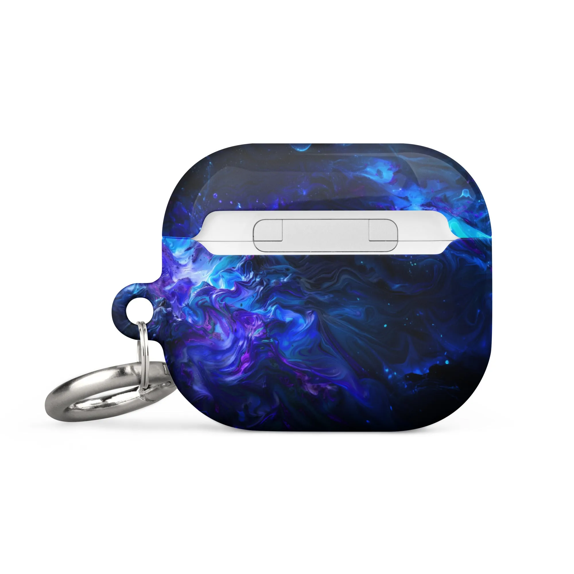 Electric Blue and Purple Swirls Case for AirPods®