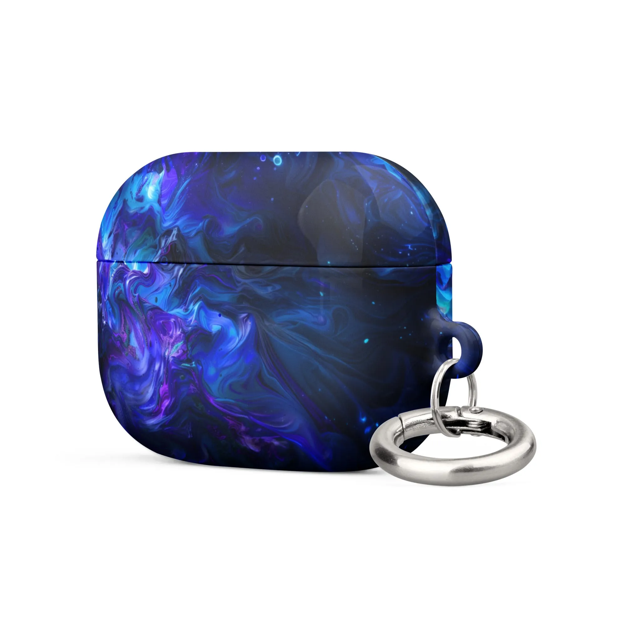 Electric Blue and Purple Swirls Case for AirPods®