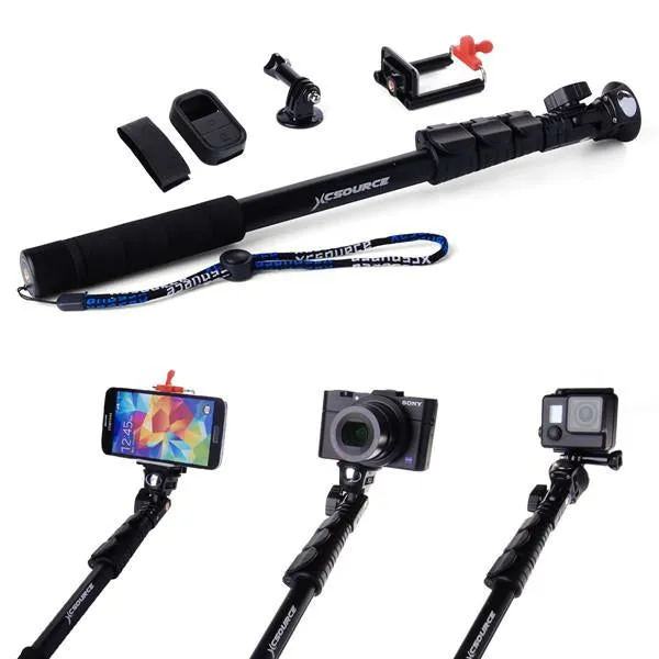 Extendable Heavy Duty Adventure Monopod Handheld for GoPro & Smartphone **GoPro Wifi Remote not included**