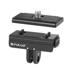 For Insta360 Ace / Ace Pro / X4 PULUZ Magnetic Quick Release Base Mount (Black)