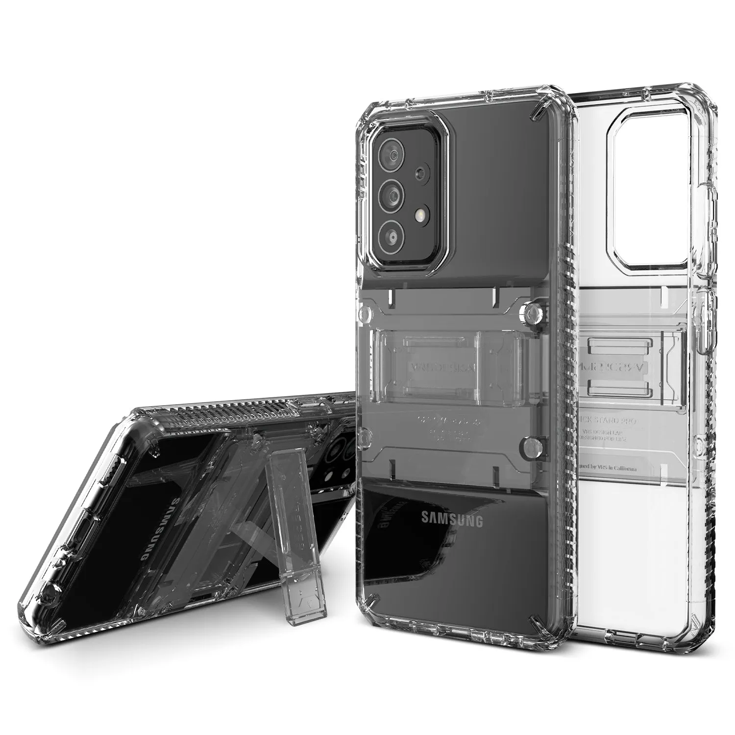 Galaxy A52 Case Damda QuickStand Pro Clear