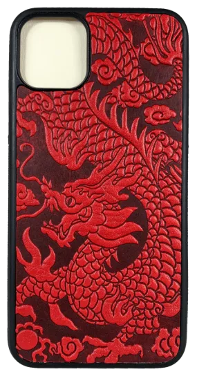 HAPPY EXTRA, iPhone 11 PRO MAX Case, Cloud Dragon in Red