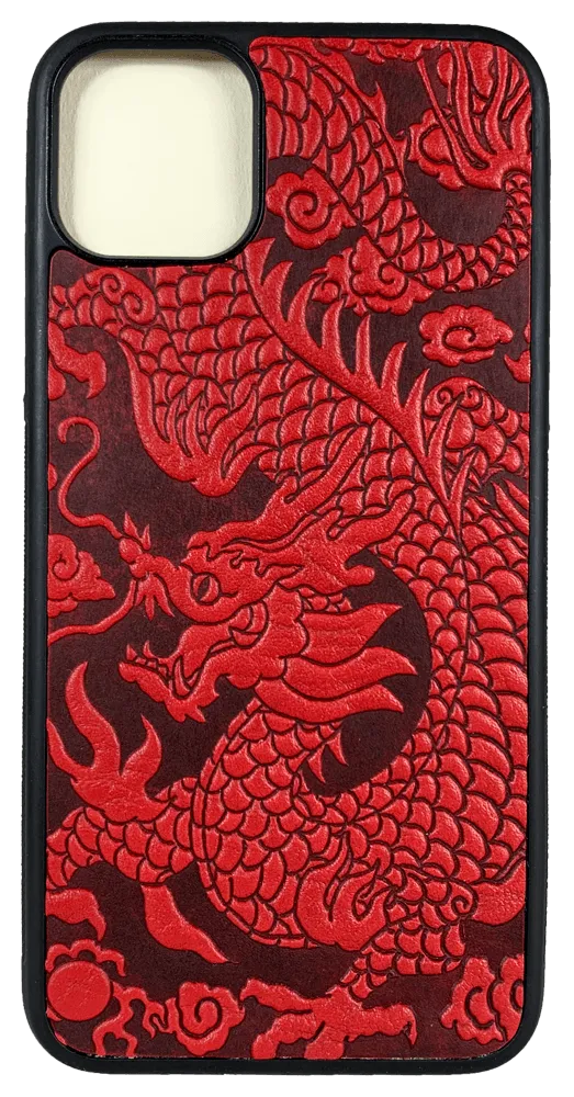 HAPPY EXTRA, iPhone 11 PRO MAX Case, Cloud Dragon in Red