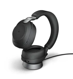 Jabra Evolve2 85 MS BT Headset, USB-A, w/Charging Stand 28599-999-989