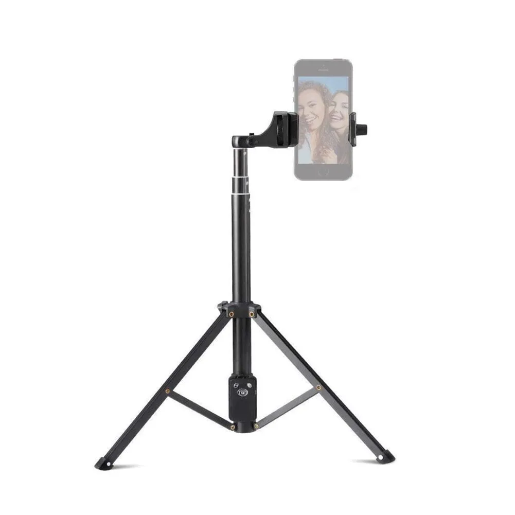 Multifunctional 137cm Selfie Stick Smartphone Tripod with Wireless Shutter Remote