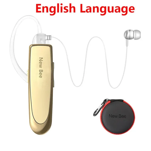 New Bee Bluetooth Headset Bluetooth Earphone Hands-free Headphone Mini Wireless Headsets Earbud Earpiece For iPhone xiaomi