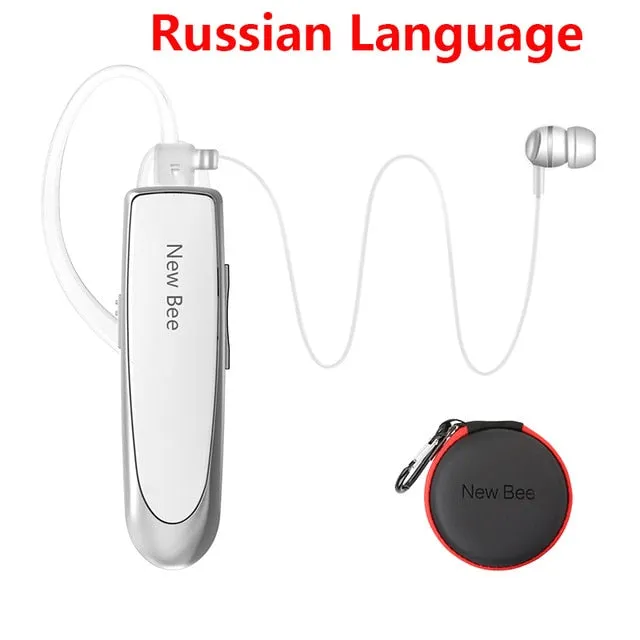 New Bee Bluetooth Headset Bluetooth Earphone Hands-free Headphone Mini Wireless Headsets Earbud Earpiece For iPhone xiaomi