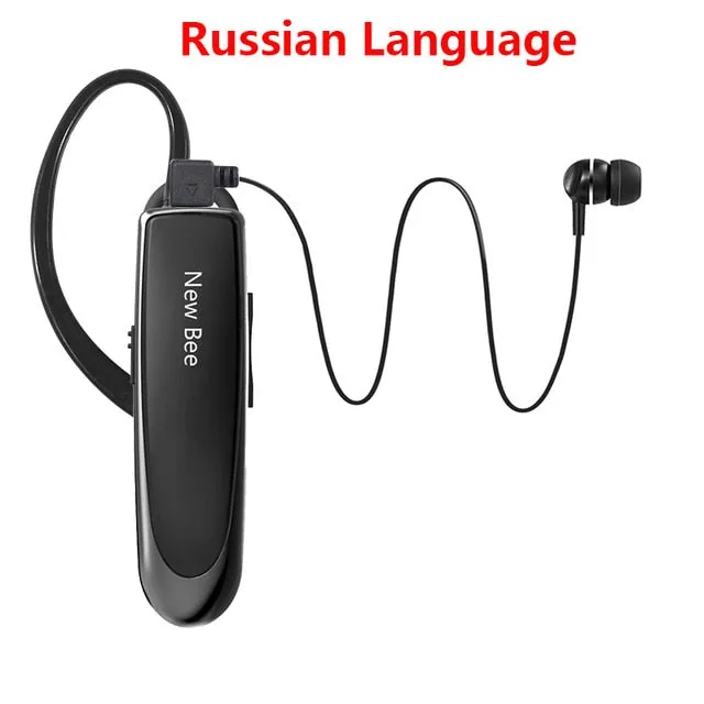 New Bee Bluetooth Headset Bluetooth Earphone Hands-free Headphone Mini Wireless Headsets Earbud Earpiece For iPhone xiaomi