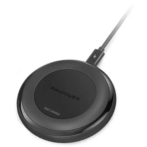 RAVPower Qi Wireless Charger with Quick Charge 3.0 AC Adapter