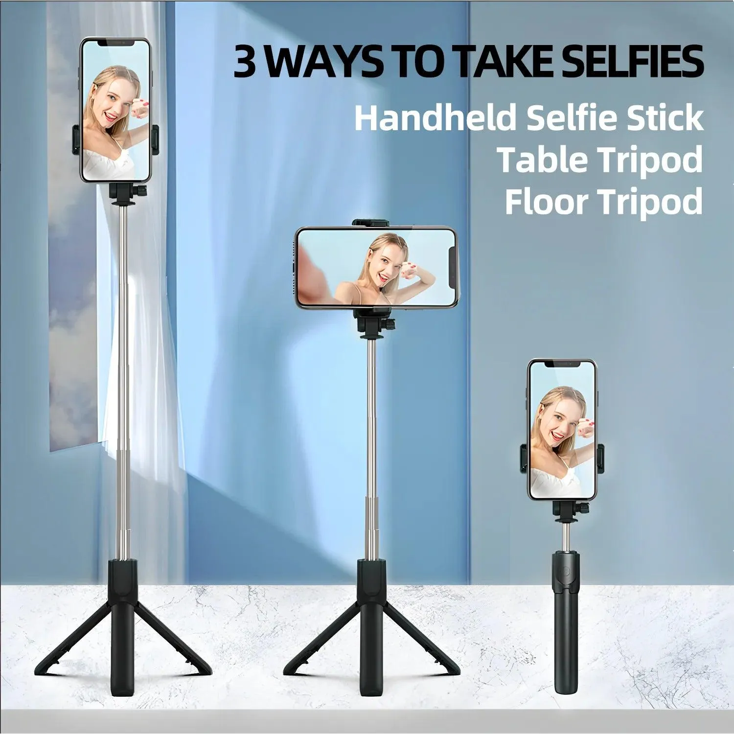 Selfie Stick Holder for Cell Phone