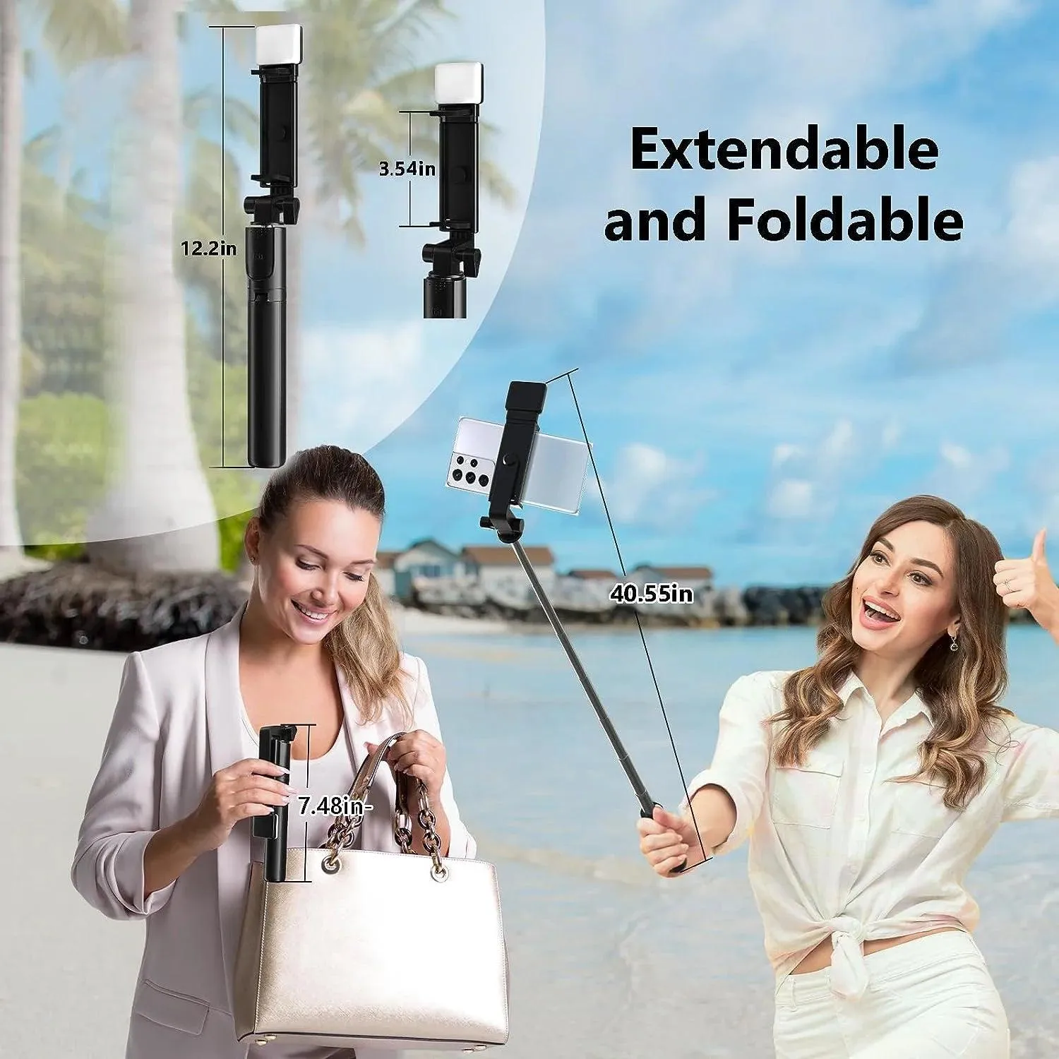 Selfie Stick Holder for Cell Phone