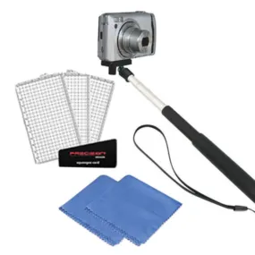 Selfie Stick Monopod with Accessories for Canon and Nikon Point and Shoot Digital Cameras