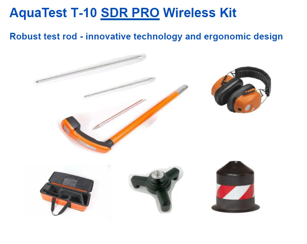 Sewerin Aquatest T10 Acoustic Leak Detector Kits