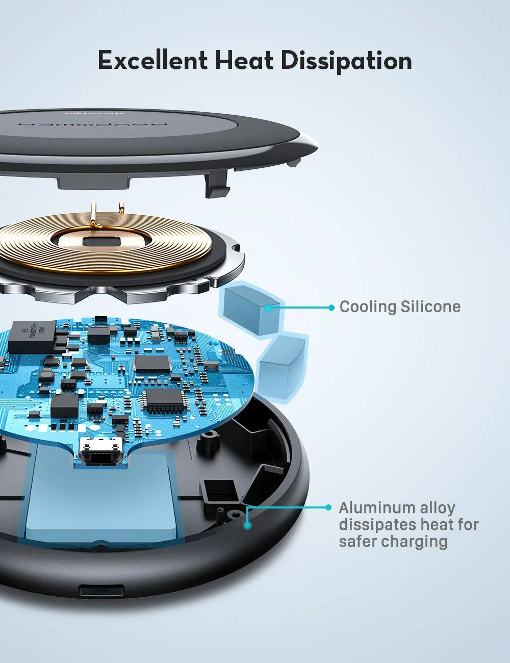 Turbo 10W Max Wireless Charger