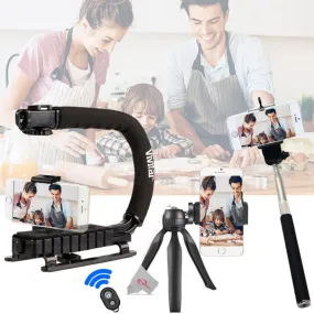 Vivitar Action Sports Grip with Table Tripod and Selfie Stick for Android Smartphone