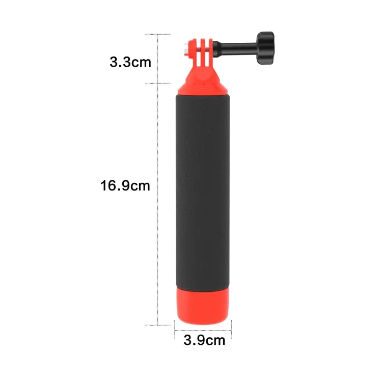 Water Floating Grip with 1/4 Inch Screw and Thread For Action Camera Accessories